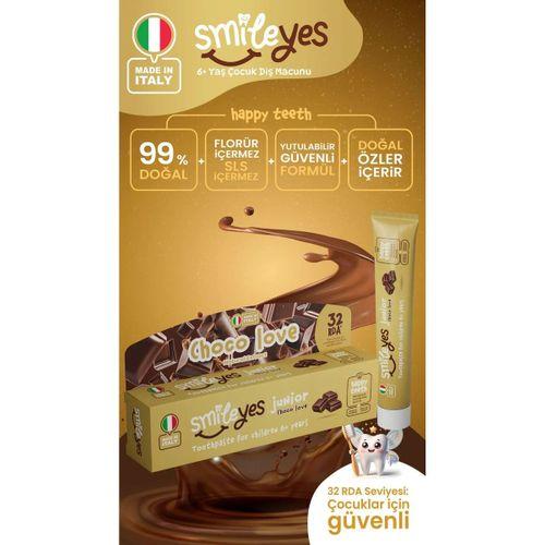 Smileyes Smileyes Junior Diş Macunu 6+ Yaş 50 ml Choco Love