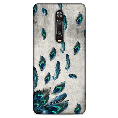 Xiaomi Redmi K20 Kılıf Desenli Özel Seri Tüyler (16) Kalın Kılıf
