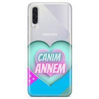 Samsung Galaxy A50s Kılıf Anneler Günü Hediyesi Arka Kapak Koruma Desenli Full Koruyucu
