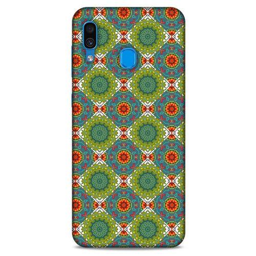 Ethnic Culture (1) Samsung Galaxy A30 Kılıf Silikon Kapak Desenli