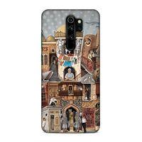 Xiaomi Redmi Note 8 Pro Uyumlu Kılıf Azarbaijan (49) Ultra Silikon Kılıf Şehir Simgeleri