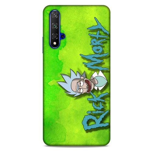 Huawei P Smart S 2020 Uyumlu Kılıf Rick And Morty (12) Koruyucu Silikon Space Cruiser / Car