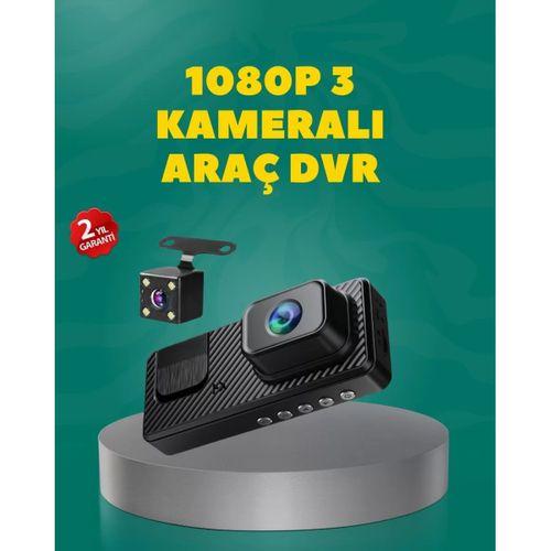 Full Hd 1080p Araç Kamerası | Gece Görüşlü, Döngü Kayıt Ve Geri Görüş