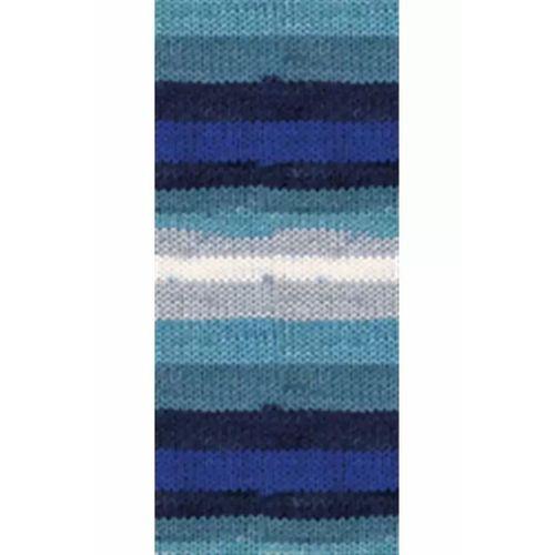 1 Adet Vega Stripe Premium Akrilik El Örgü İpi Yünü No: 82423 - mudanis