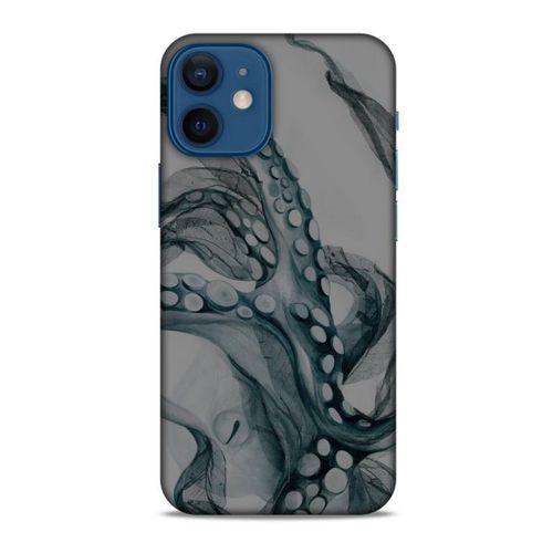 Y.Liva-2020 (Ahtapot) Apple iPhone 12 Mini Kılıf Silikon Kapak Desenli