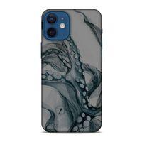 Y.Liva-2020 (Ahtapot) Apple iPhone 12 Mini Kılıf Silikon Kapak Desenli