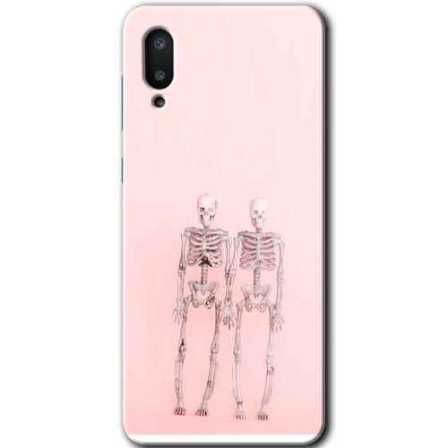 Galaxy A02 Kılıf HD Desen Baskılı Arka Kapak - Yaşayan Çift + Kırılmaz Cam