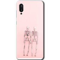 Galaxy A02 Kılıf HD Desen Baskılı Arka Kapak - Yaşayan Çift + Kırılmaz Cam