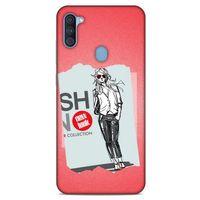 Sokak Modası 15 Samsung Galaxy A11 Kılıf Desenli Silikon