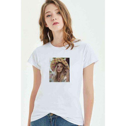 Riverdale Polly Baskılı Beyaz Kadın Tshirt