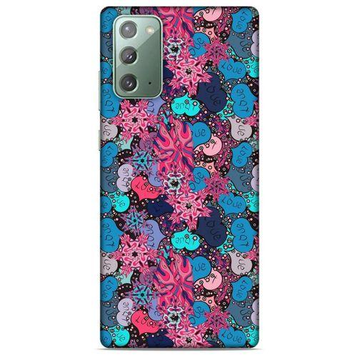 Samsung Galaxy Note 20 Kılıf Hediyelik Seri Sevgililer Günü (44) 14 Şubat Tough Armor Kılıf