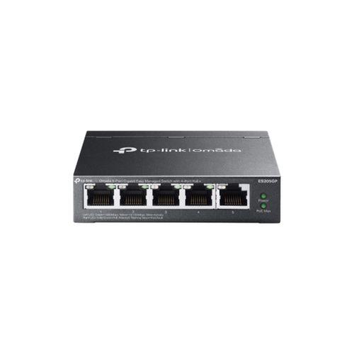 TP-LINK ES205GP 5 PORT YÖNETİLEBİLİR 65W POE SWITCH