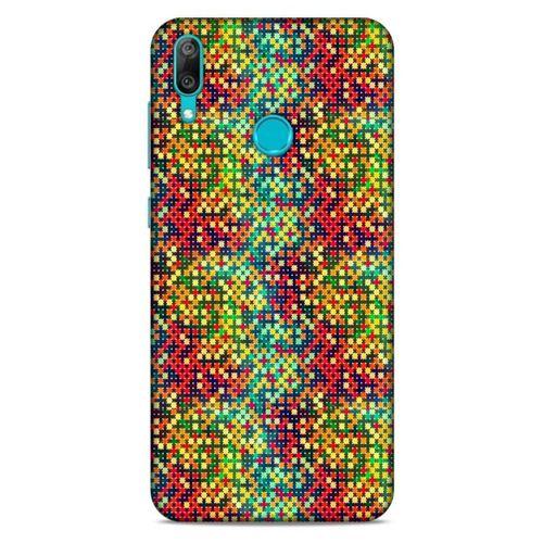 Geometrix 53 Huawei Y7 Prime 2019 Kılıf Silikon Kapak