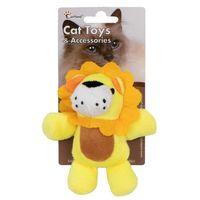 Eastland Kedi Otlu Peluş Aslan Kedi Oyuncağı 12cm