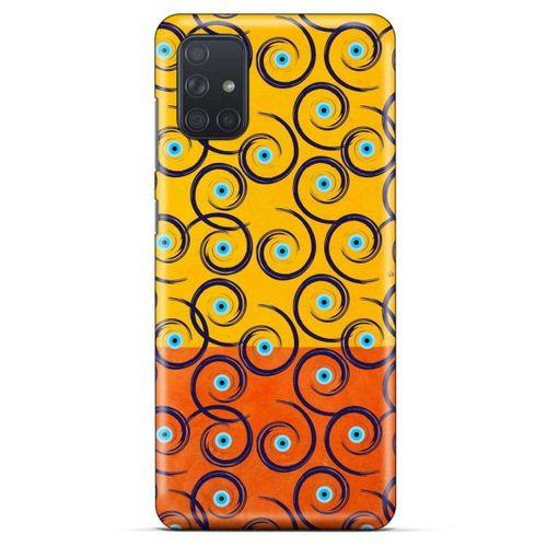 Nazarium (32) Desenli Silikon Kapak Samsung Galaxy M51 Kılıf