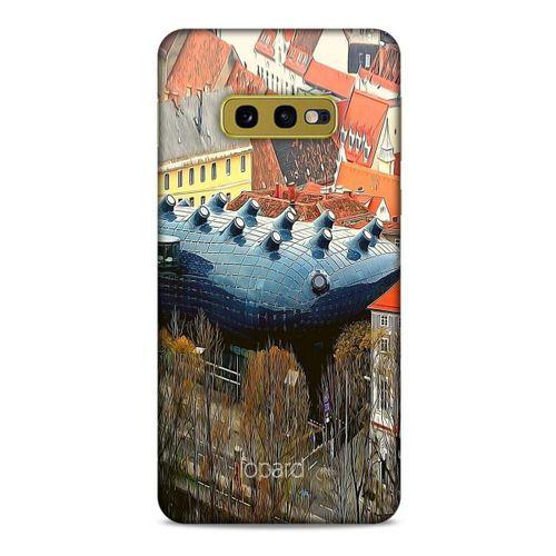 Samsung Galaxy S10e Kılıf Dünya Mimarisi (32) Soft Silikon Kılıf Kunsthaus Müzesi Avusturya