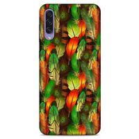 Samsung Galaxy A50s Kılıf Desenli Özel Seri Tüyler (1) Kılıfı