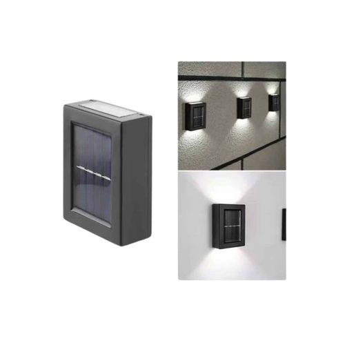 Solar Lamba Dekoratif Aplik Su Geçirmez Led Işıklı Duvar Lambası