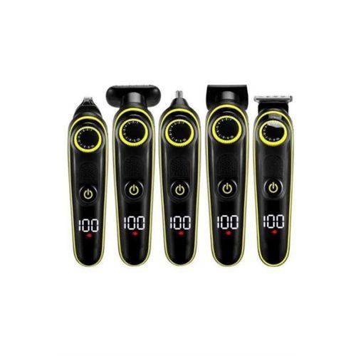 Saç Sakal Şekillendirici Tıraş Makinesi 5 Başlıklı Paslanmaz Çelik Bıçaklı Unısex