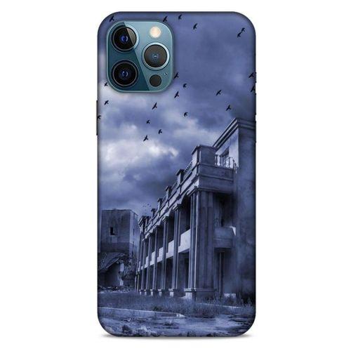 Apple iPhone 12 Pro Max Kılıf Depresyon (39) Liquid Crystal Kılıf Şeker Pembe Bordo