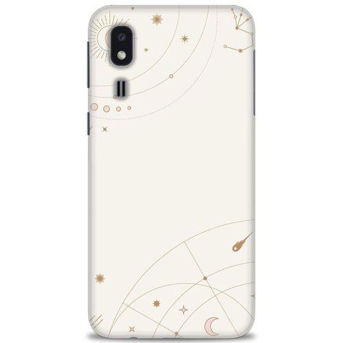 Samsung Galaxy A2 Core Kılıf HD Baskılı Kılıf - Yıldız Haritası + Tam Ekran Koruyucu