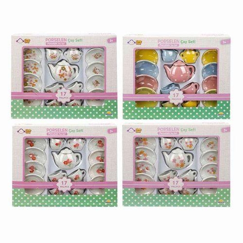 Porselen Çay Takımı 17 Parça 1 adet
