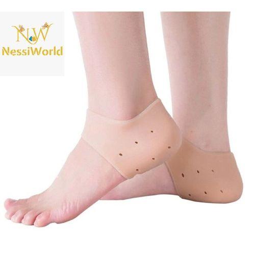 Silikon Topuk Çorabı Ten Rengi