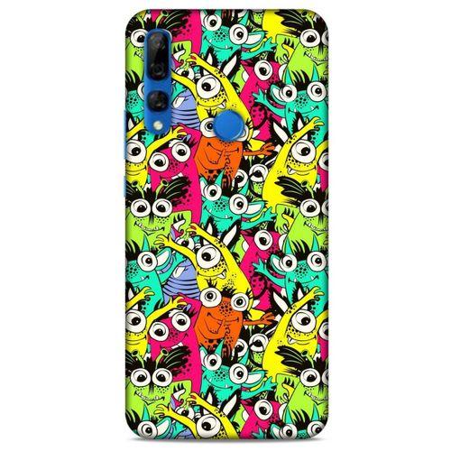 Graffitix (36) Desenli Silikon Kapak Huawei Y9 Prime 2019 Kılıf