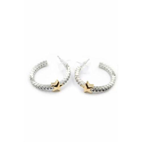 Yıldız Küpe - Gümüş