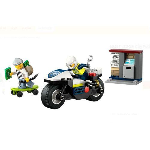 Lego City Polis Motosikleti Takibi 60455