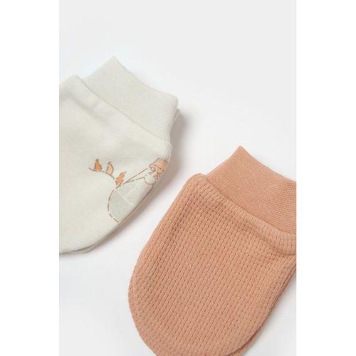 Bibaby Bibaby Biorganic Teach Me 2'Li Bebe Eldiven 72240 Red