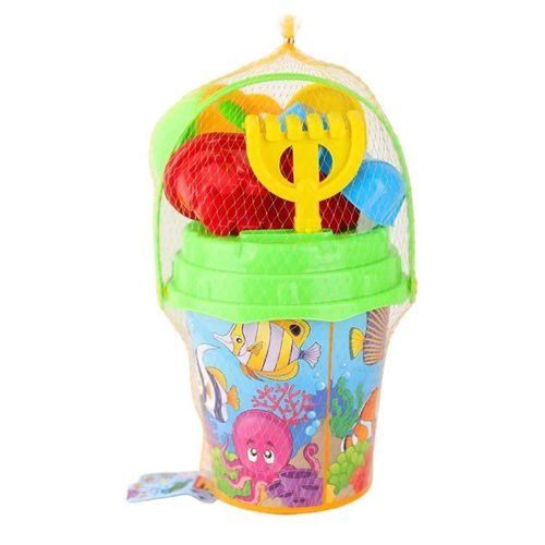 Figürlü Kova Seti ile Kumda İnşa ve İnce Motor Gelişimi Aktivitesi