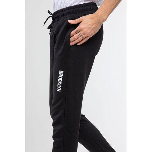 Erkek Basic Regular Fit Brooklyn Baskılı Eşofman Altı SPR22EA203