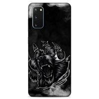 Lopard Samsung Galaxy S20 Uyumlu Kılıf Tattoo's (19) Kılıfları Siyah