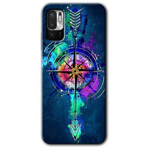 Poco M3 Pro Kılıf HD Desen Baskılı Arka Kapak - Gizemli Pusula