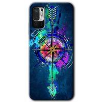 Poco M3 Pro Kılıf HD Desen Baskılı Arka Kapak - Gizemli Pusula