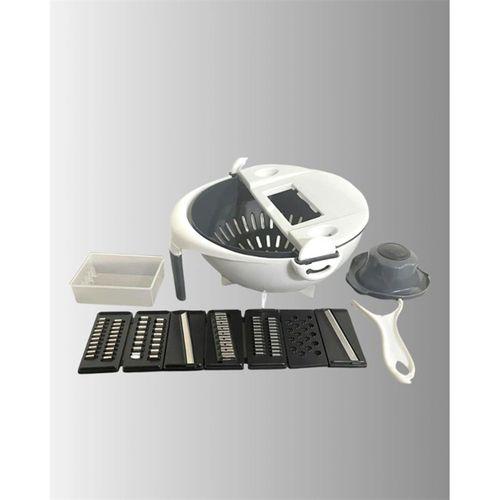 Süzgeçli Hazneye Sahip Çok Amaçlı Rende Ve Dilimleyici