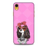 Animax Kurdelalı Spaniel Apple iPhone XR Kılıf Desenli Silikon