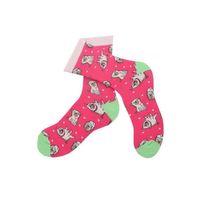 Bulldog Köpek Desenli Çorap Erkek Uzun Çorap Clb