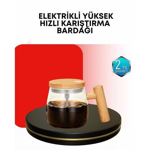 Ip6 Su Geçirmez Şarjlı Kupa – 3d Karıştırma, Sabit Sıcaklık, 400 Ml