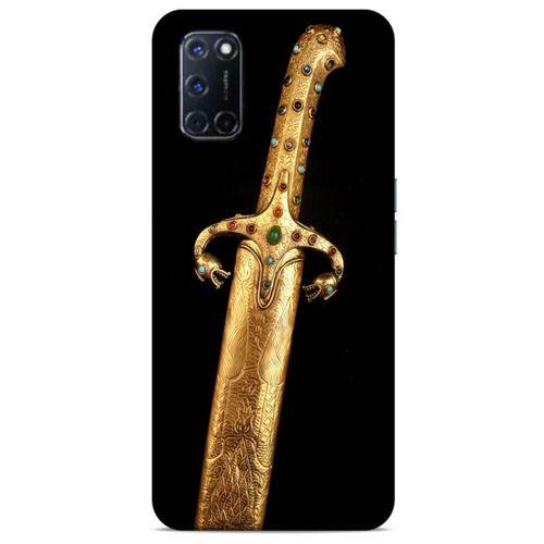 Oppo A52 Uyumlu Kılıf Ottoman (19) Kılıfları Tören Kılıcı