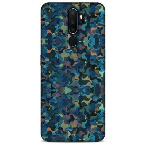 Kamuflaj 39 Oppo A9 2020 Kılıf Silikon Kapak