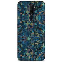 Kamuflaj 39 Oppo A9 2020 Kılıf Silikon Kapak