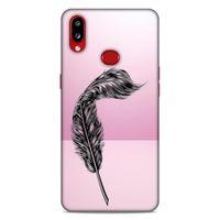 Lopard Samsung Galaxy A10s Uyumlu Kılıf Tattoo's (29) Arka Koruma Kılıfı Tüy Dövmesi