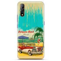 Retro (16) Desen Kalın Kılıf Renkli Casper Via F3 Kılıf