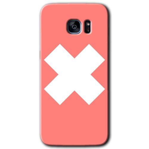 MRCİLETİSİM MRCİLETİSİM Samsung Galaxy S7 Edge Kılıf HD Desen Baskılı Arka Kapak + Temperli Cam - Close