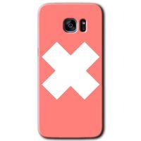 MRCİLETİSİM MRCİLETİSİM Samsung Galaxy S7 Edge Kılıf HD Desen Baskılı Arka Kapak + Temperli Cam - Close