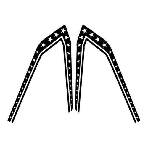 SEVGENT Cg Siyah Yıldızlı Depo Şeridi