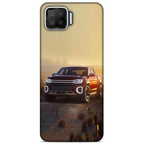 Lopard Oppo A73 Uyumlu Kılıf PickUpX (40) Fit Silikon Kılıf Mor