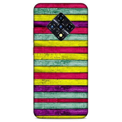 Lopard İnfinix Zero 8 Uyumlu Kılıf Wood'X (30) Silicone Case Desenli